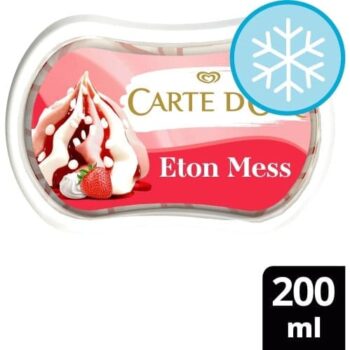Carte D'Or Mini Indulgence Eton Mess Ice Cream Dessert (200ml)
