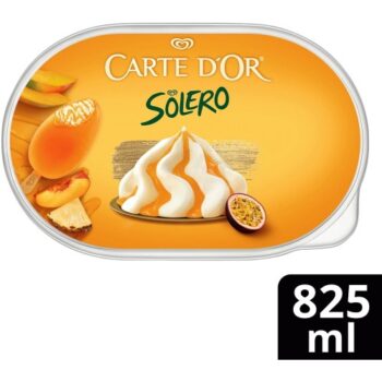 Carte D'Or Solero Exotic Ice Cream Dessert Tub (825ml)
