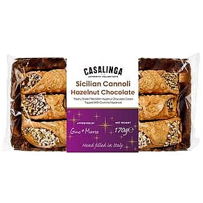 Casalinga Sicilian Cannoli Hazelnut Chocolate (170g)