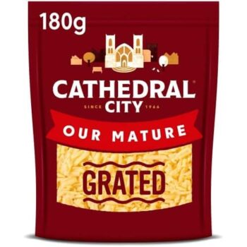 Cathedral City Grated Mature Cheddar Cheese (180g)