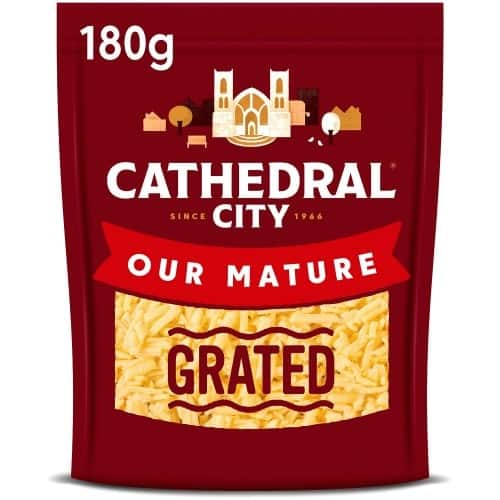 Cathedral City Grated Mature Cheddar Cheese (180g)