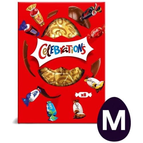 Celebrations Milk Chocolate Large Easter Egg (189g)