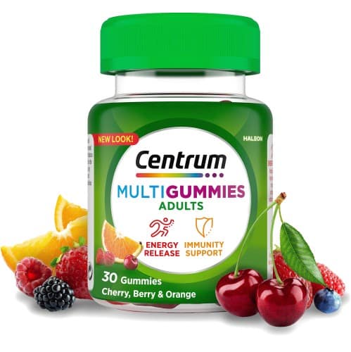 Centrum Multigummies Mixed Fruit Multivitamin 30 Gummies (30)