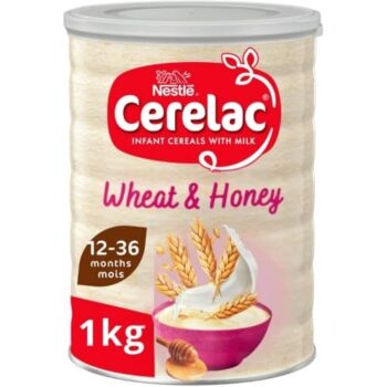 Cerelac Wheat Based Fortified Baby Cereal with Honey & Wheat Just Add Water 12 Months+ (1kg)