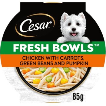 Cesar Fresh Bowls With Chicken In Gravy Adult Wet Dog Food Tray (85g)