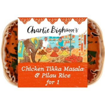 Charlie Bigham's Chicken Tikka Masala & Pilau Rice Serves 1 (403g)