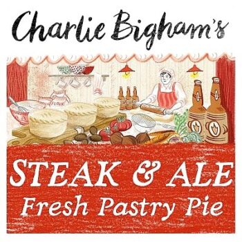 Charlie Bigham's Steak & Ale Full Pastry Pie (270g)