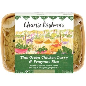 Charlie Bigham's Thai Green Chicken Curry with Fragrant Rice (805g)
