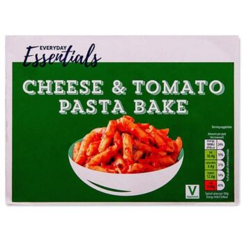 Cheese & Tomato Pasta Bake