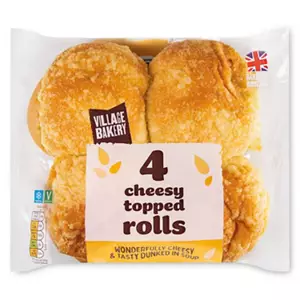 Cheese Topped Rolls