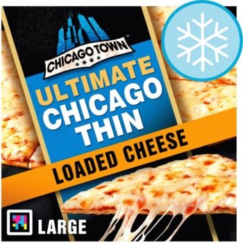 Chicago Town Crispy Thin Loaded Cheese Large Pizza