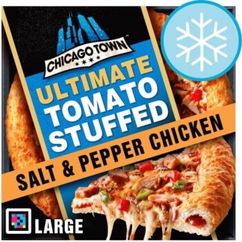 Chicago Town Weekender Tomato Stuffed Crust Salt & Pepper Chicken Large Pizza