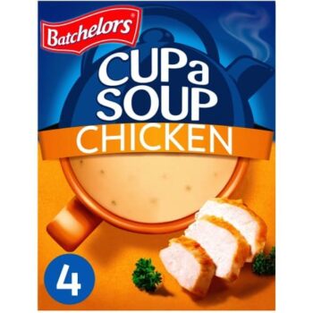 Chicken Instant Soup Sachets, 4-Pack (81g Each)
