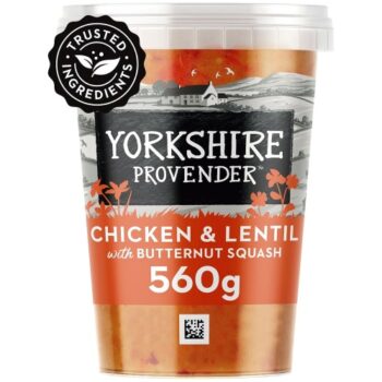 Chicken & Lentil Soup with Butternut Squash (560g)