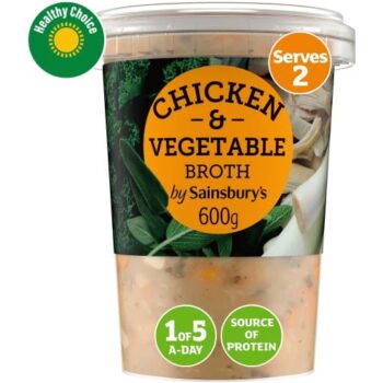 Chicken & Vegetable Broth (600g)