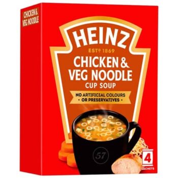 Chicken & Vegetable Noodle Cup Soup 57g