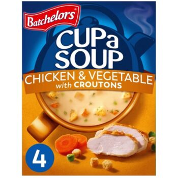 Chicken & Vegetable Soup with Croutons – 4 Sachets (4 x 27.5g)