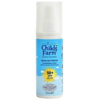 Childs Farm SPF50+ Sun Spray Fragrance-Free (100ml)