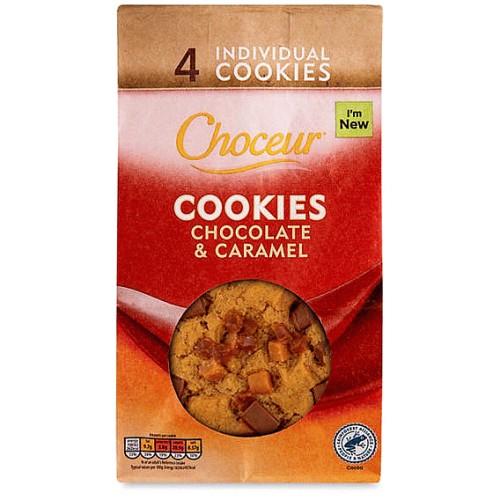Chocolate & Caramel Cookies