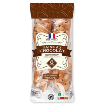 Chocolate Chip Brioche Rolls (8)