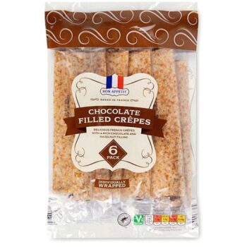 Chocolate Filled Crepes