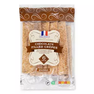 Chocolate Filled Crêpes
