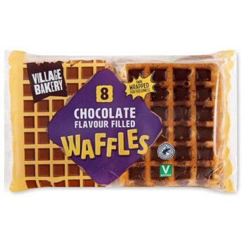 Chocolate Flavour Filled Waffles