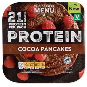 Chocolate Protein Pancakes
