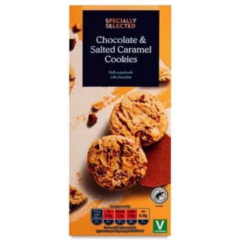 Chocolate & Salted Caramel Cookies