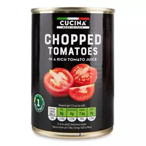 Chopped Tomatoes in a Rich Tomato Juice
