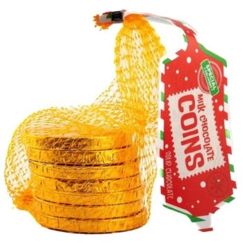 Christmas Milk Chocolate Gold Coins (70g)