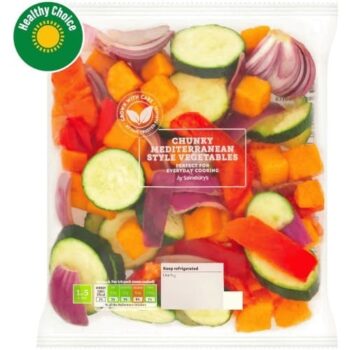 Chunky Mediterranean Style Vegetables - Inspired to Cook (600g)