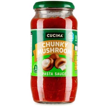 Chunky Mushroom Pasta Sauce