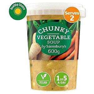 Chunky Vegetable Soup (600g)