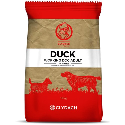 Clydach Farm Grain Free Duck for Dogs (12kg)