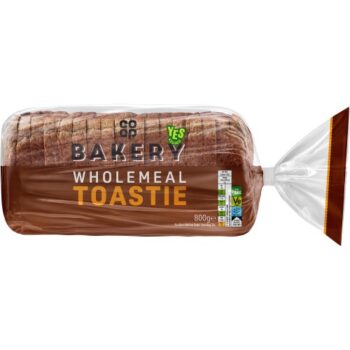 Co-op Bakery Wholemeal Toastie (800g)