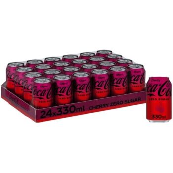 Coca-Cola Zero Sugar Cherry (24 x 330ml)