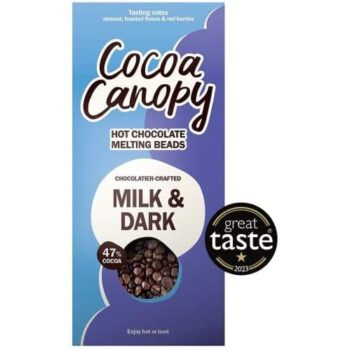 Cocoa Canopy Milk & Dark Crafted Hot Chocolate Beads (225g)