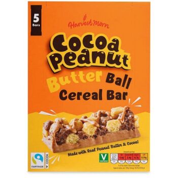 Cocoa Peanut Butter Ball Cereal Bar (5)