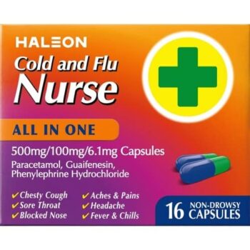 Cold & Flu Nurse All In One Capsules (16)