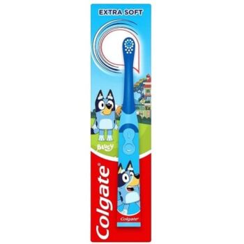 Colgate Kids Bluey Extra Soft Battery Toothbrush