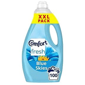 Comfort 100 Washes Fresh Blue Skies Fabric Conditioner (3 Litre)
