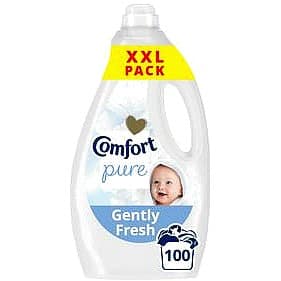 Comfort 100 Washes Pure Gently Fresh Fabric Conditioner (3 Litre)