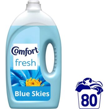 Comfort Fresh Blue Skies Fabric Conditioner 80 washes (2.4 Litre)
