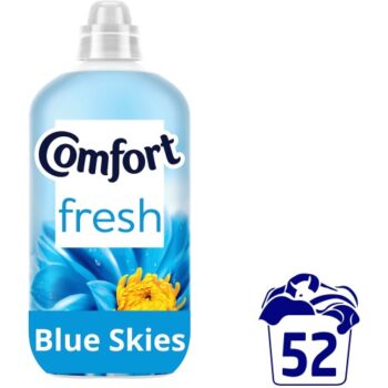 Comfort Fresh Fabric Conditioner Blue Skies 52 Washes (1.56 Litre)