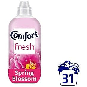 Comfort Fresh Fabric Conditioner Spring Blossom 31 Washes (930ml)