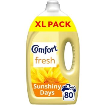 Comfort Sunshiny Days Fabric Conditioner 85 Wash 83 Washes (2.4 Litre)