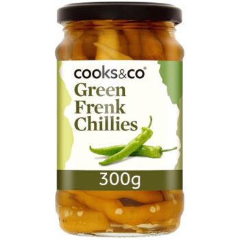 Cooks & Co Green Frenk Chillies (300g)