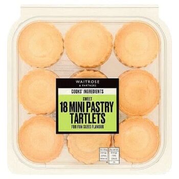 Cooks' Ingredients Sweet 18 Mini Pastry Tartlets (117g)