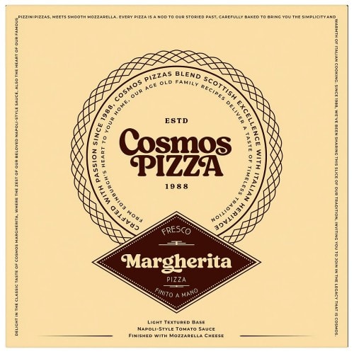 Cosmo's Hand Finished Pizza Margherita